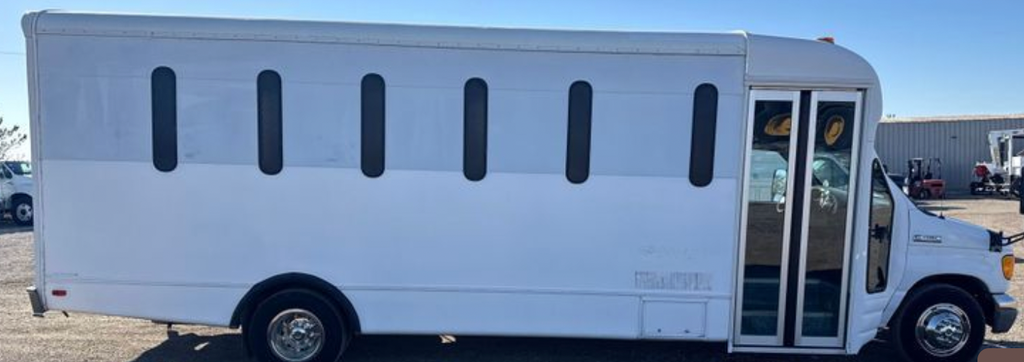 Ford E450 Super Duty Prison Bus