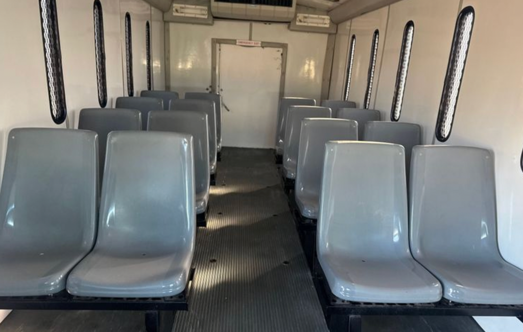 Ford E450 Super Duty Prison Bus